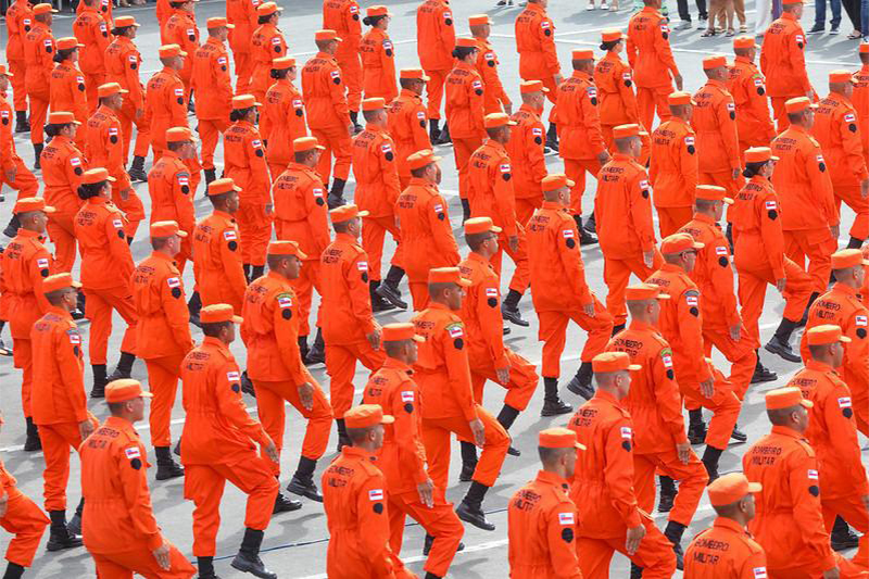 Concursados vão participar de curso de admissão do Corpo de Bombeiros (Foto: CBMAM/Divulgação)