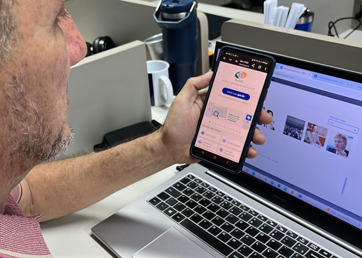 Para acessar serviços no INSS basta usar a voz (Foto: Murilo Rodrigues/AM ATUAL)