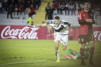Vegetti marcou para o Vasco no empate com o Melgar (Foto: Matheus Lima / Vasco da Gama)
