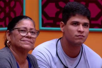 Delma foi eliminada do BBB 25, mas o genro Guilherme foi salvo pelo público (Imagem: Globoplay/Reprodução)