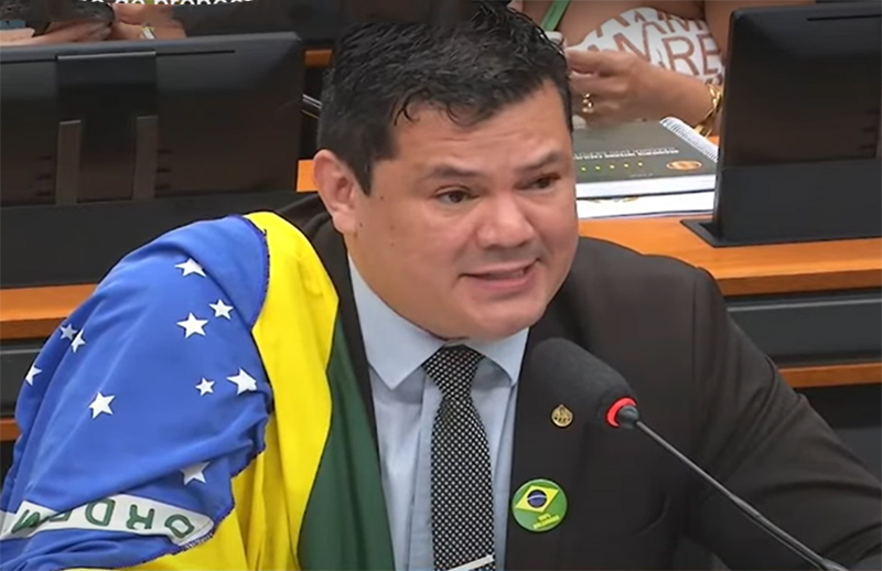 Advocacia-Geral da União pediu investigação contra Gilvan da Federal (Imagem: TV Câmara/YouTube)