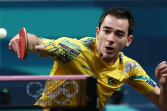 Hugo Calderano obteve feito inédito ao vencer Copa do Mundo de Tênis de Mesa (Foto: Luiza Moraes/COB/Divulgação)
