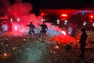 Policiais militares de São Paulo fazem gesto nazista em vídeo no Instagram (Imagem: Instagram/Reprodução)
