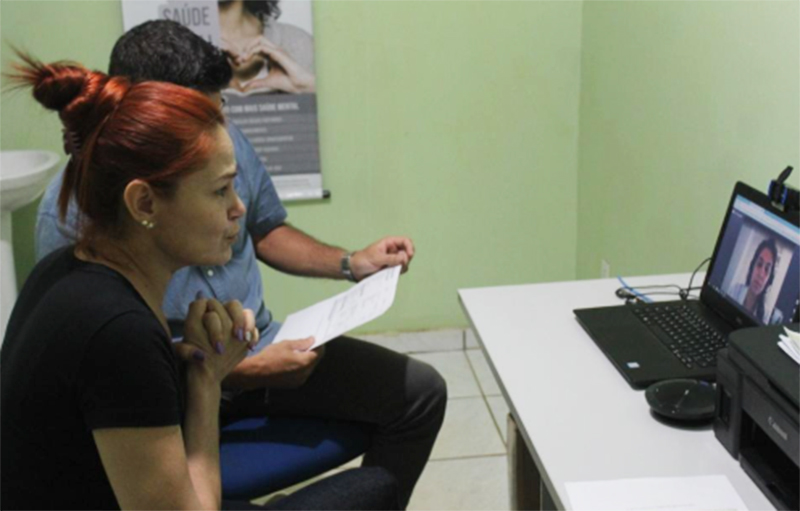Telessaúde possibilita consulta médica sem sair de casa (Foto: SES-AM/Gov AM/Divulgação)