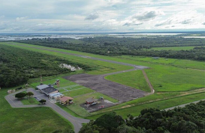 Aeroporto de Parintins é um dos terminais incluído no Parno (Foto: Thiago Corrêa/UGPE)