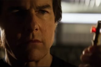 Tom Cruise em cena de Missão Impossível – Acerto Final, que estreia nos cinemas na quinta-feira (Imagem: Trailer/Reprodução)