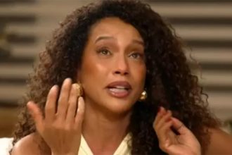 Atriz Taís Araújo se emocionou ao relembrar personagem (Imagem: TV Globo/Reprodução)