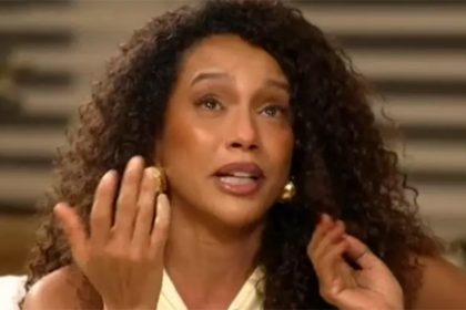 Atriz Taís Araújo se emocionou ao relembrar personagem (Imagem: TV Globo/Reprodução)