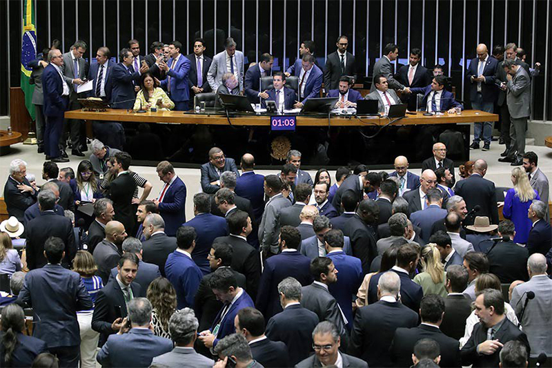 Plenário da Câmara dos Deputados aprovou projeto de lei na terça-feira (Foto: Brun o Spada/Agência Câmara)