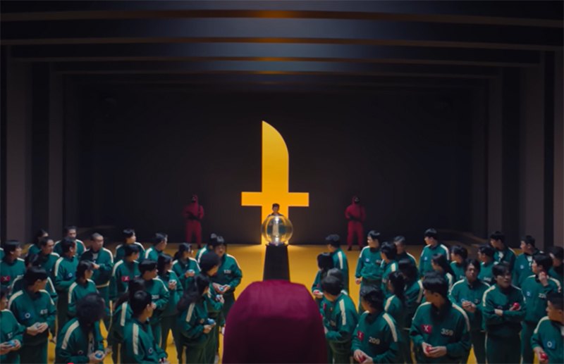 Cena da terceira temporada de Round 6: série sul-coreana é estrelada por Lee Jung-jae (Imagem: Netflix/Reprodução)