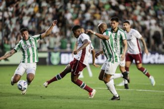 Fluminense ficou no empate com o Juventude em Caxias do Sul (Foto: Lucas Merçon/Fluminense F.C)
