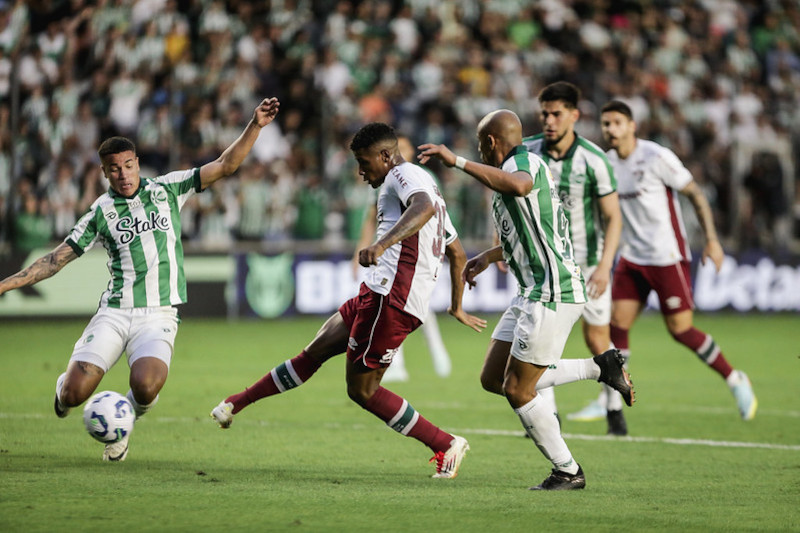 Fluminense ficou no empate com o Juventude em Caxias do Sul (Foto: Lucas Merçon/Fluminense F.C)