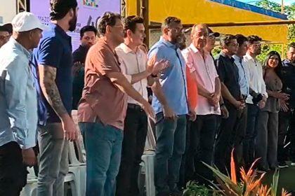 ministro das Cidades, Jader Filho, em Tefé