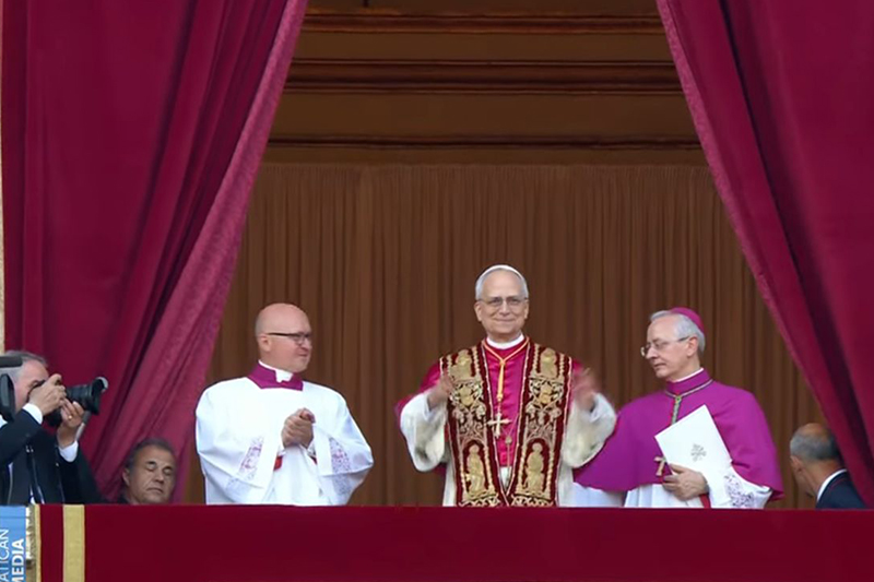 Papa Leão XIV se definiu como 'agostiniano' e pregou a união com Deus (Imagem: YouTube/Reprodução)