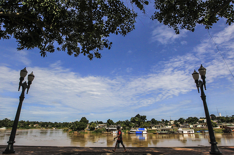 Calçadão da Gameleira em Rio Branco: projeto estende benefícios fiscais a todos os municípios do Acre (Foto: Prefeitura de Rio Branco/Divulgação)