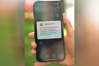 Mensagem de alerta busca prevenir tragédias em desastres naturais (Foto: Agência Gov/Divulgação)