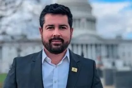 Paulo Figueiredo foi ironizado por deputado democrata dos EUA (Foto: X/Paulo Figueiredo/Reprodução)