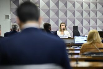 Senadora Soraya Thronicke teve relatório rejeitado pela CPI (Foto: Geraldo Magela/Agência Senado)