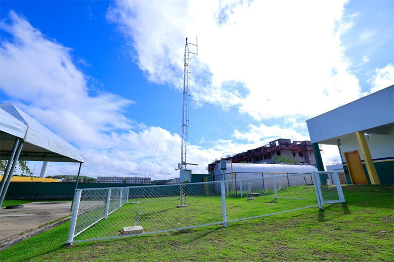 Esta��o meteorol�gica em Manaus. Prefeitura instala pontos de monitoramento do clima para prevenir desastres (Foto: Semcom/PMAM)