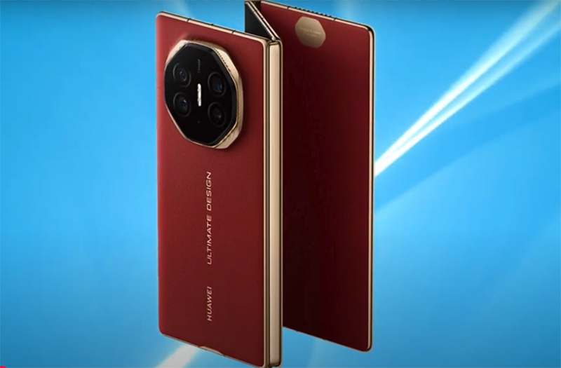 Mate XT Ultimate Design é o celular de alta tecnologia da Huawei e o mais caro vendido no Brasil (Imagem: YouTube/Huawei/Reprodução)