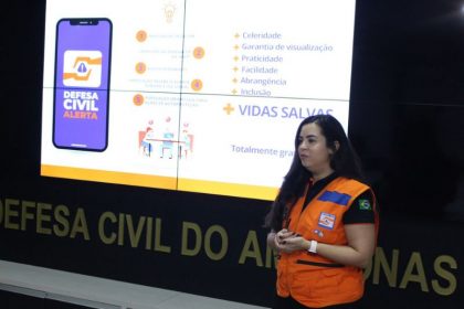O treinamento da Defesa Civil do Amazonas começou nesta segunda-feira (9) e vai até o dia 12 deste mês (Foto: Lucas Monteiro/Defesa Civil estadual)