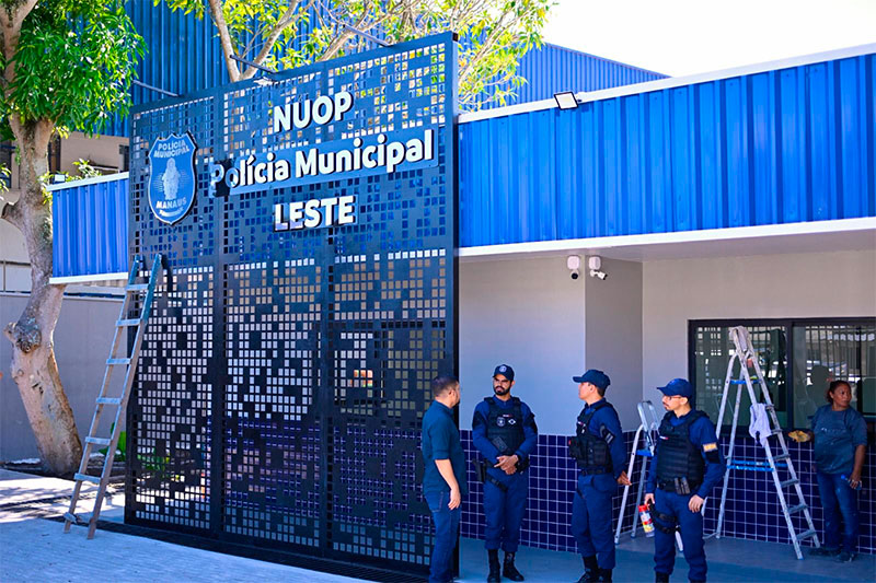 Base da Guarda Municipal de Manaus na zona leste