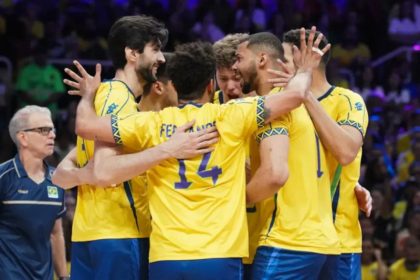 Brasil está invicto na Liga das Nações de Vôlei (Foto: Maurício Val/FV Imagens/CBV)
