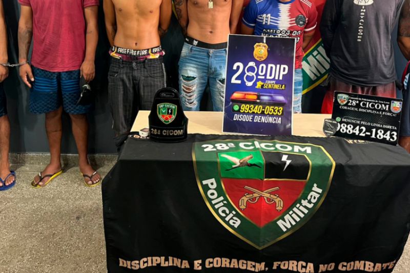 O caso aconteceu em julho de 2022 e criminosos foram presos em operação conjunta das polícias Civil e Militar. (Foto: Divulgação/PM)