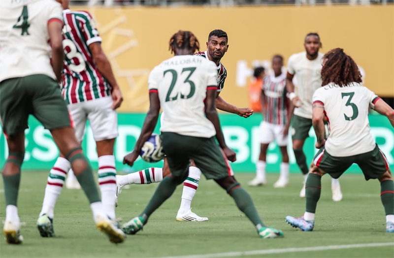 Eliminado pelo Chelsea na semifinal, Fluminense foi o clube brasileiro que mais faturou no mundial (Foto: Lucas Merçon/Fluminense F.C)