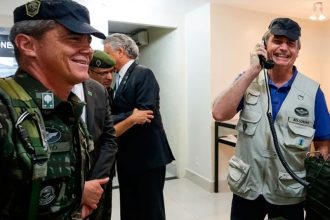 General Mário Fernandes e Bolsonaro