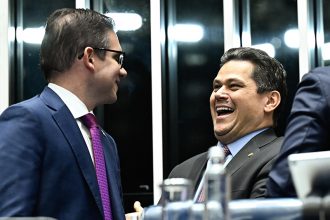 Hugo Motta e Davi Alcolumbre