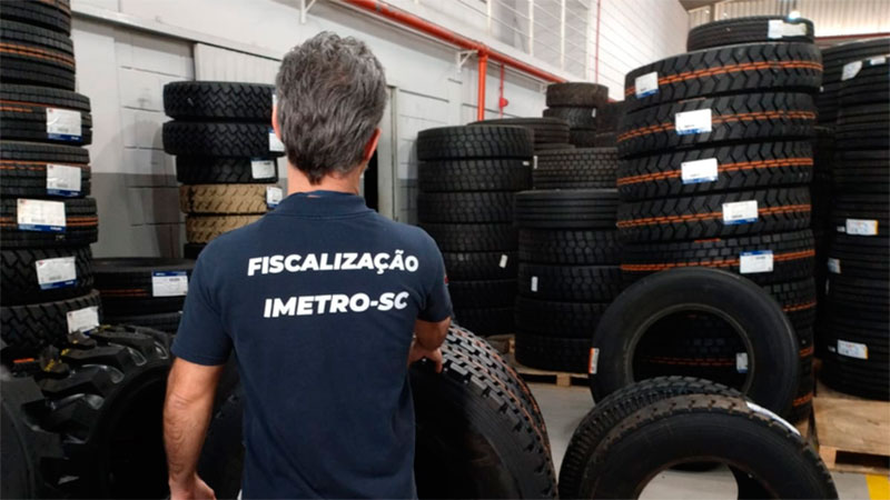 Pneus, Inmetro