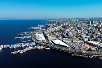 Porto da Avenida Manaus Moderna, no Centro, deve receber portal (Foto: João Viana/Semcom)