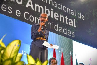 Marina Silva defende política de parar de destruir o meio ambiente (Foto: Adria Pimente/MMA)