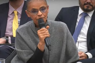 Ministra Marina Silva em audiência na Câmara: ofensas e insultos de deputado (Imagem: TV Câmara/Reprodução)