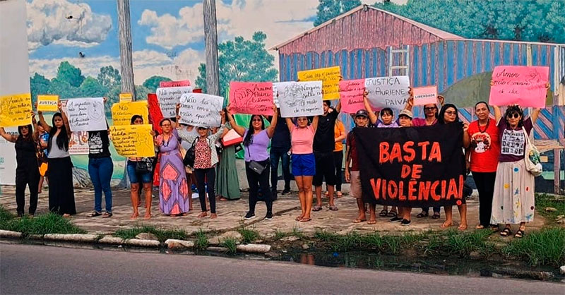 Ato “Justiça por Auriene”