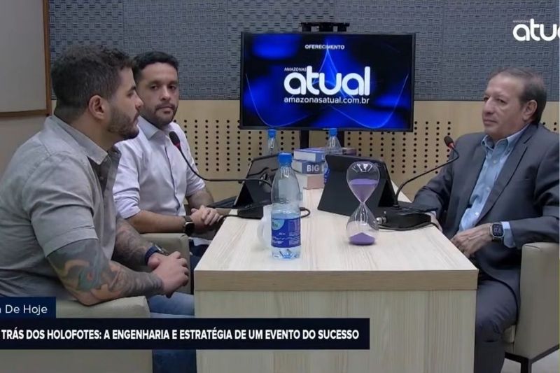 Thales Luna e Gabriel Geraldo e Marcelo Salum (Foto: Divulgação)