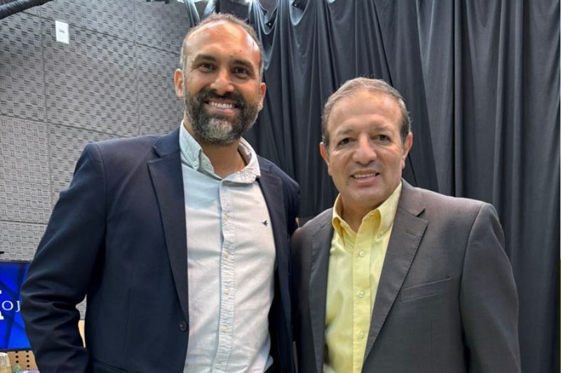 Wilson Soares e Marcelo Salum (Foto: Divulgação)