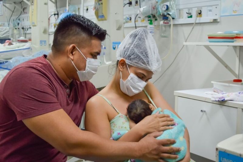 A importância do acolhimento da família (Foto: Evandro Seixas/SES-AM)