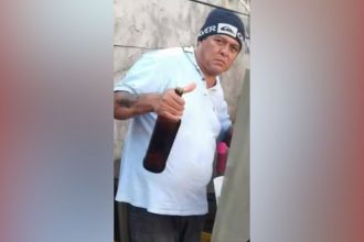 Michel Santos da Costa suspeito de matar o vizinho (Foto: Divulgação/Redes sociais)