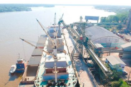 Porto de Santana receberá grandes navios vindos da China em nova rota de comércio marítimo com o Brasil (Foto: Companhia Docas de Santana/Divulgação)