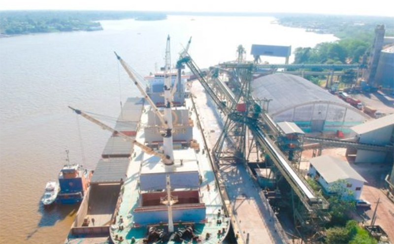 Porto de Santana receberá grandes navios vindos da China em nova rota de comércio marítimo com o Brasil (Foto: Companhia Docas de Santana/Divulgação)