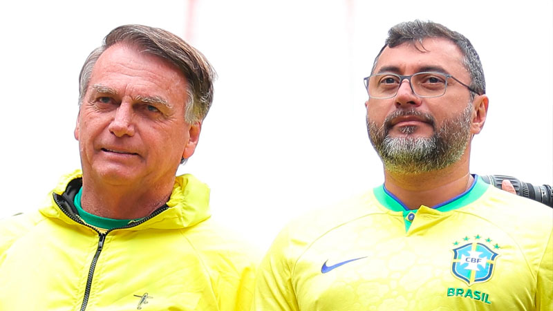Wilson Lima e Bolsonaro