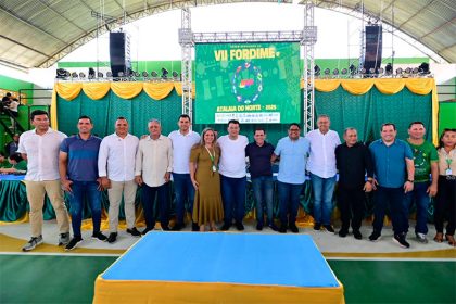 Senador Eduardo Braga e prefeitos do Alto Solimões