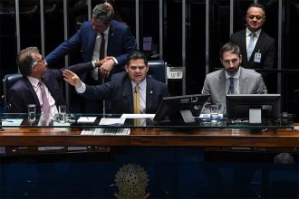 Senador Davi Alcolumbre instalou a CPI da Adultização (Foto: Jonas Pereira/Agência Senado)