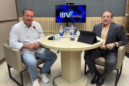 Wilson Périco foi entrevistado por Marcelo Salum no programa Virando o Jogo (Foto: Divulgação)