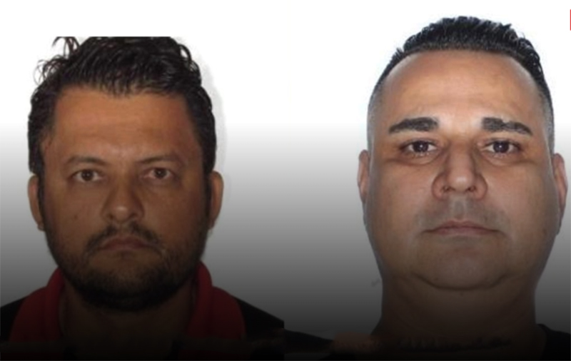 José Ricardo Ramos e Maurício Silveira Zambaldi foram presos na manhã desta sexta-feira (Foto: PC-SP/Divulgação)