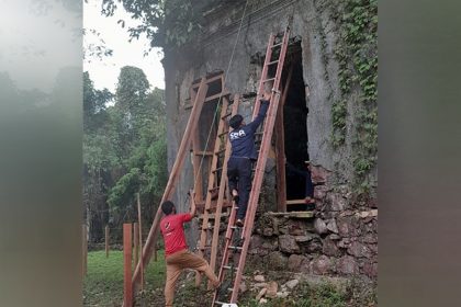 Ruínas do Paricatuba são atração turística e legado histórico de comunidade no interior do Amazonas (Foto: Iphan/Divulgação)