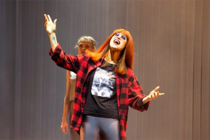 Atriz Mel Lisboa é Rita Lee em espetáculo sobre história da cantora (Foto: João Caldas/Divulgação)