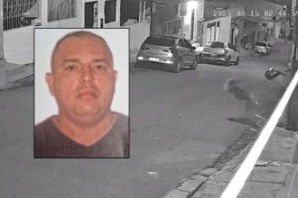 Valcimar Cordeiro dos Santos é procurado pelo crime de lesão corporal no âmbito da violência doméstica (Foto: WhatsApp/Reprodução)